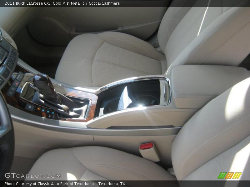 Gold Mist Metallic / Cocoa/Cashmere 2011 Buick LaCrosse CX