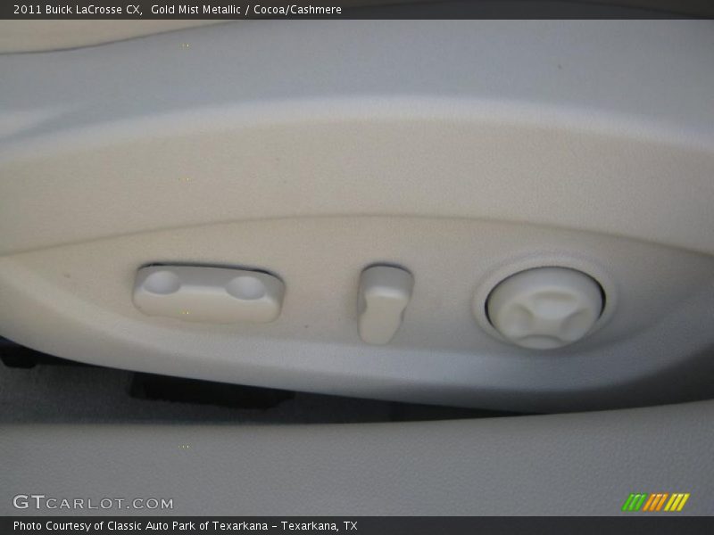 Gold Mist Metallic / Cocoa/Cashmere 2011 Buick LaCrosse CX