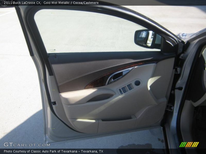 Gold Mist Metallic / Cocoa/Cashmere 2011 Buick LaCrosse CX