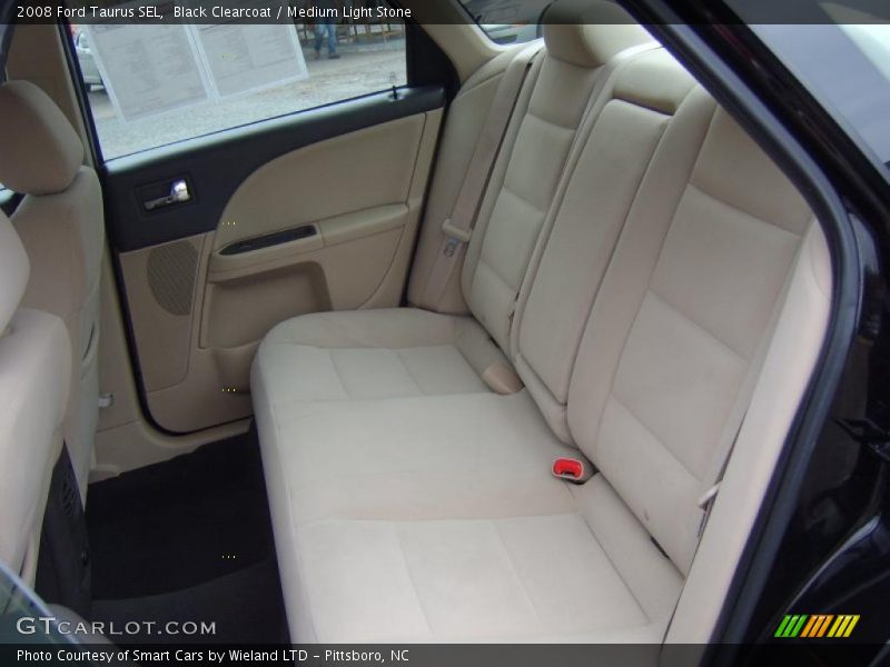 Black Clearcoat / Medium Light Stone 2008 Ford Taurus SEL