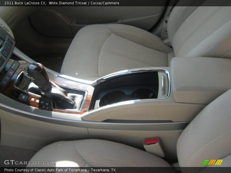 White Diamond Tricoat / Cocoa/Cashmere 2011 Buick LaCrosse CX