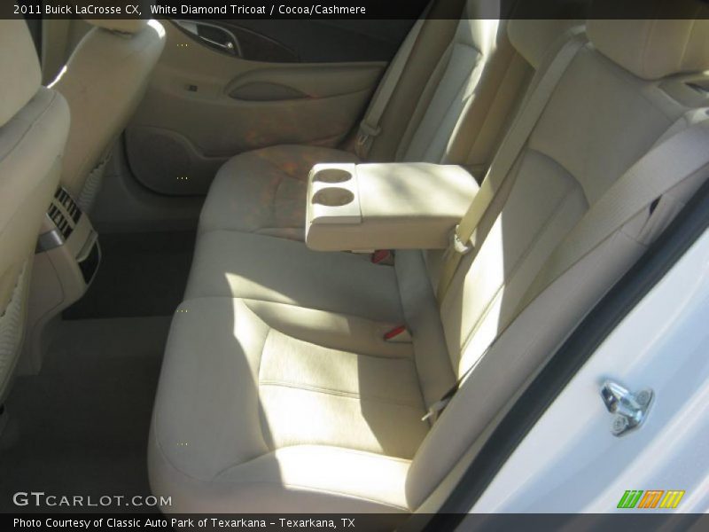 White Diamond Tricoat / Cocoa/Cashmere 2011 Buick LaCrosse CX
