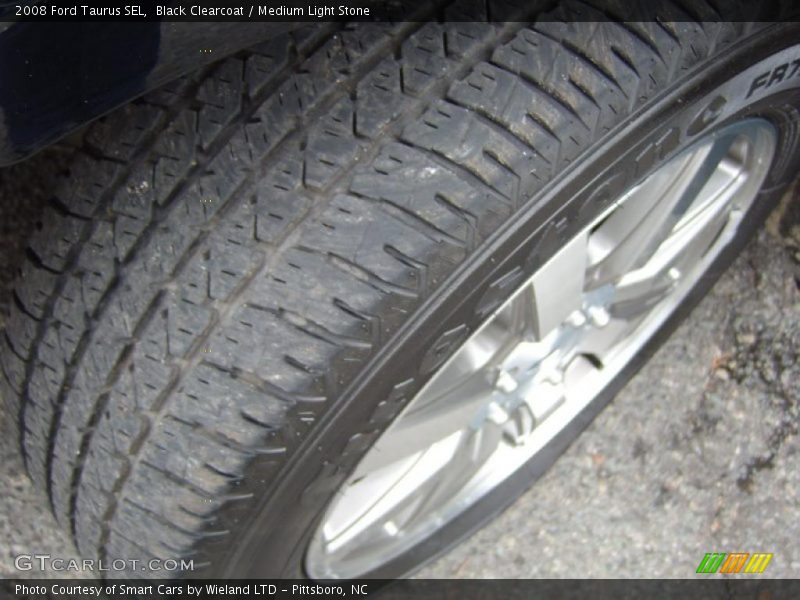Black Clearcoat / Medium Light Stone 2008 Ford Taurus SEL