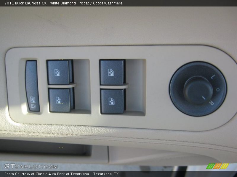White Diamond Tricoat / Cocoa/Cashmere 2011 Buick LaCrosse CX
