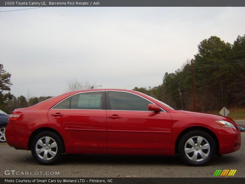 Barcelona Red Metallic / Ash 2009 Toyota Camry LE