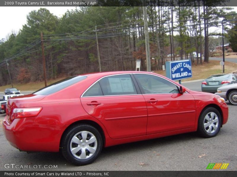 Barcelona Red Metallic / Ash 2009 Toyota Camry LE