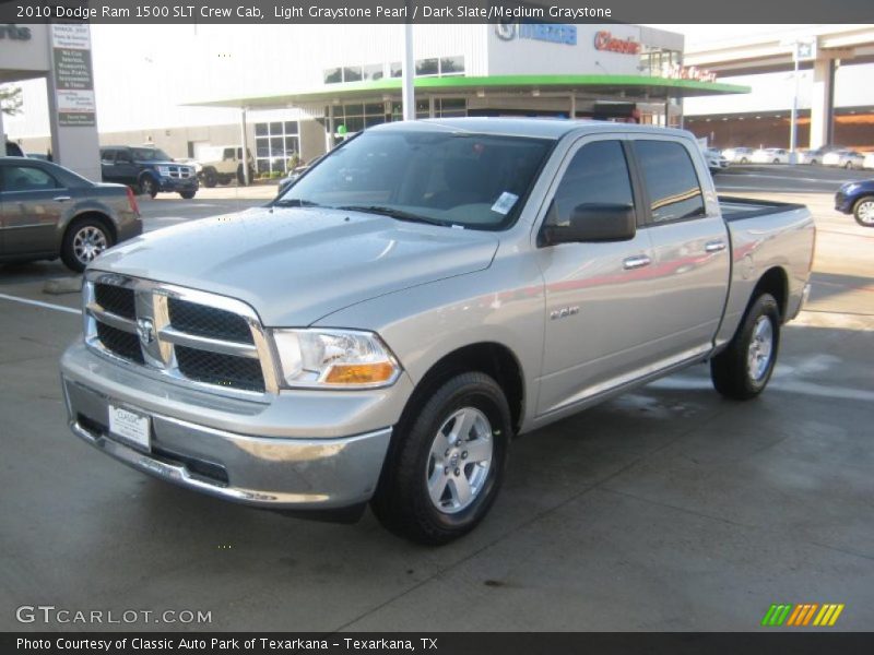 Light Graystone Pearl / Dark Slate/Medium Graystone 2010 Dodge Ram 1500 SLT Crew Cab