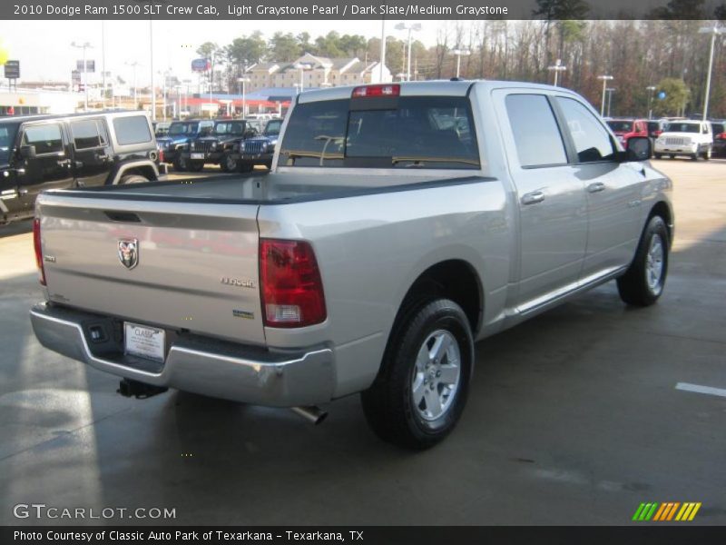 Light Graystone Pearl / Dark Slate/Medium Graystone 2010 Dodge Ram 1500 SLT Crew Cab