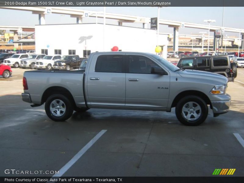 Light Graystone Pearl / Dark Slate/Medium Graystone 2010 Dodge Ram 1500 SLT Crew Cab