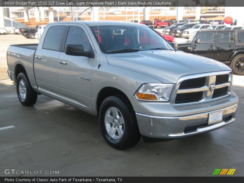 Light Graystone Pearl / Dark Slate/Medium Graystone 2010 Dodge Ram 1500 SLT Crew Cab