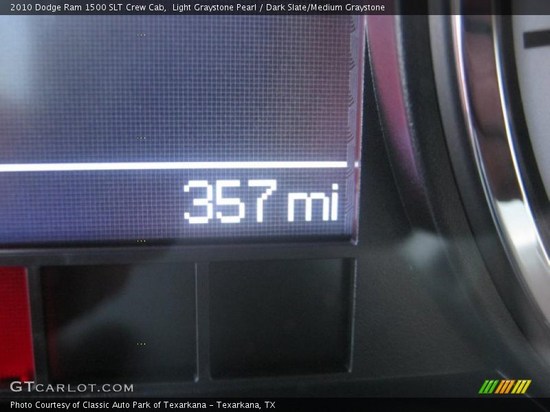 Light Graystone Pearl / Dark Slate/Medium Graystone 2010 Dodge Ram 1500 SLT Crew Cab