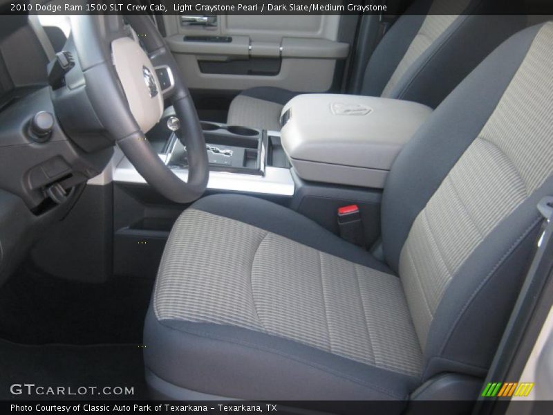 Light Graystone Pearl / Dark Slate/Medium Graystone 2010 Dodge Ram 1500 SLT Crew Cab