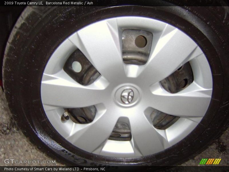 Barcelona Red Metallic / Ash 2009 Toyota Camry LE