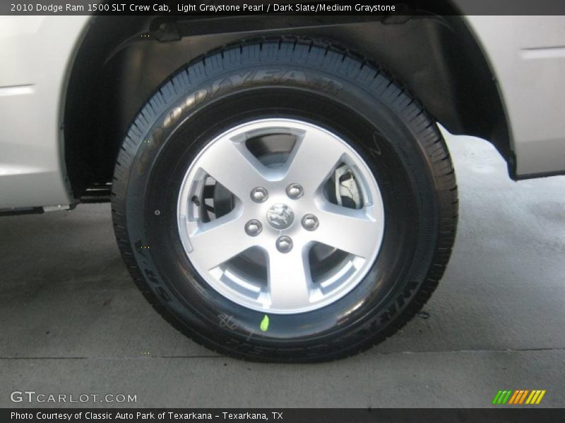 Light Graystone Pearl / Dark Slate/Medium Graystone 2010 Dodge Ram 1500 SLT Crew Cab
