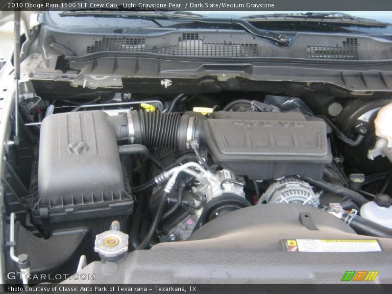Light Graystone Pearl / Dark Slate/Medium Graystone 2010 Dodge Ram 1500 SLT Crew Cab