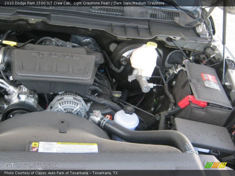 Light Graystone Pearl / Dark Slate/Medium Graystone 2010 Dodge Ram 1500 SLT Crew Cab