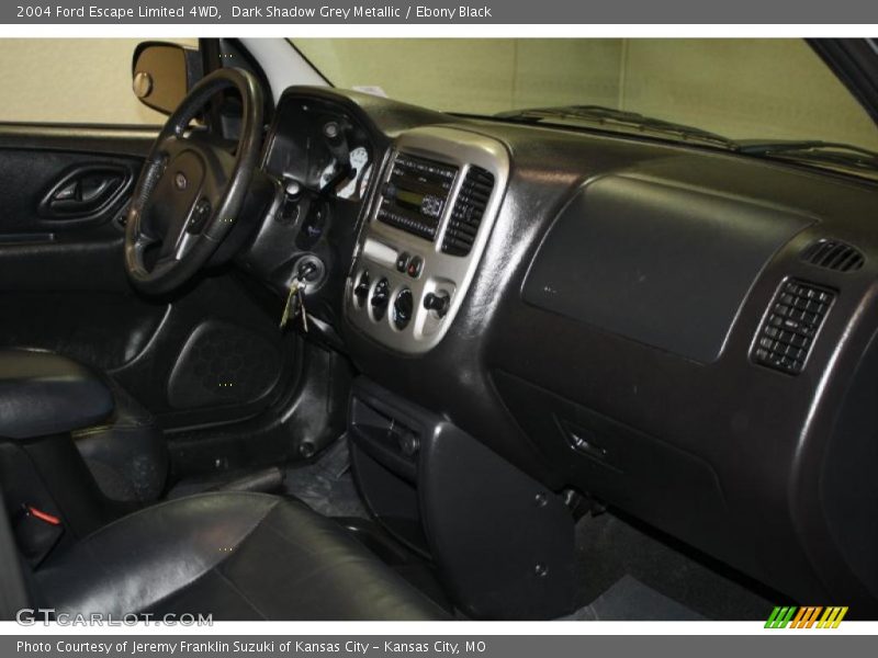 Dark Shadow Grey Metallic / Ebony Black 2004 Ford Escape Limited 4WD