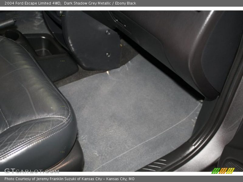 Dark Shadow Grey Metallic / Ebony Black 2004 Ford Escape Limited 4WD