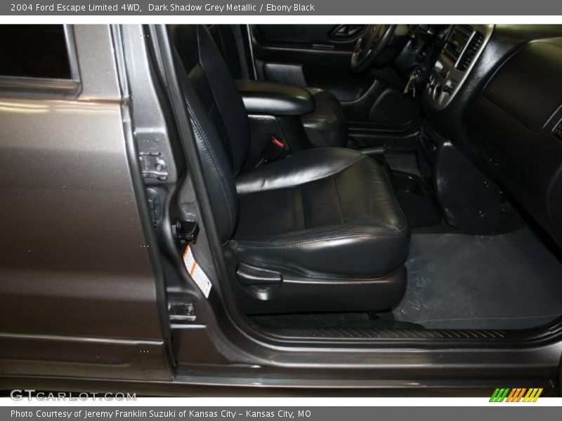 Dark Shadow Grey Metallic / Ebony Black 2004 Ford Escape Limited 4WD