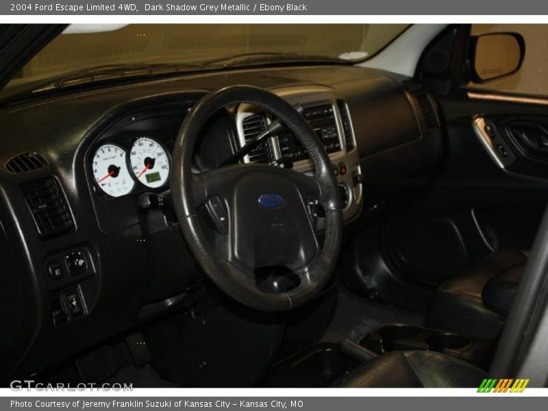 Dark Shadow Grey Metallic / Ebony Black 2004 Ford Escape Limited 4WD