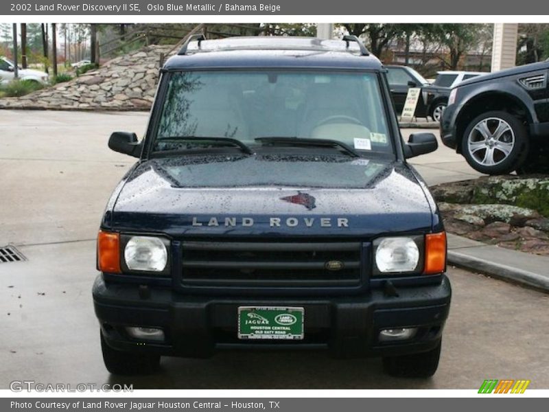 Oslo Blue Metallic / Bahama Beige 2002 Land Rover Discovery II SE