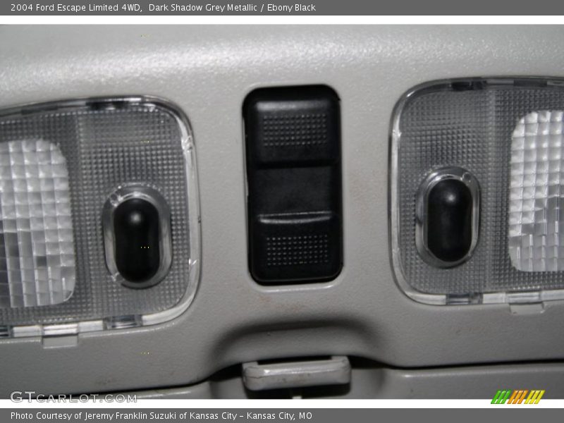 Dark Shadow Grey Metallic / Ebony Black 2004 Ford Escape Limited 4WD