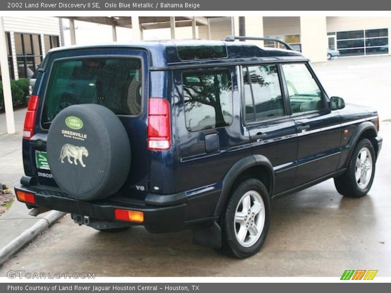 Oslo Blue Metallic / Bahama Beige 2002 Land Rover Discovery II SE