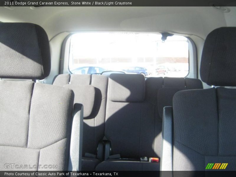 Stone White / Black/Light Graystone 2011 Dodge Grand Caravan Express