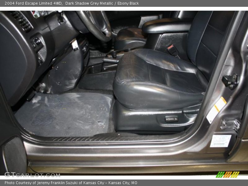 Dark Shadow Grey Metallic / Ebony Black 2004 Ford Escape Limited 4WD