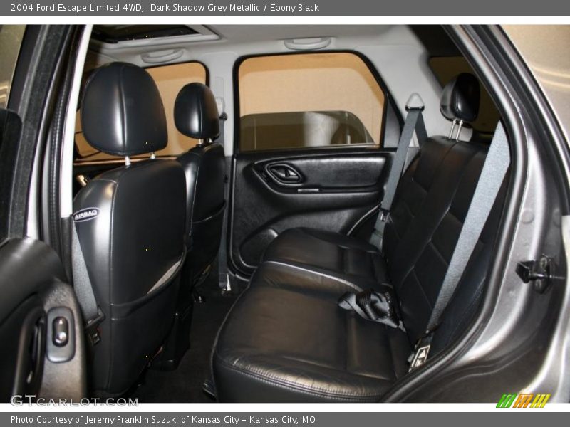 Dark Shadow Grey Metallic / Ebony Black 2004 Ford Escape Limited 4WD