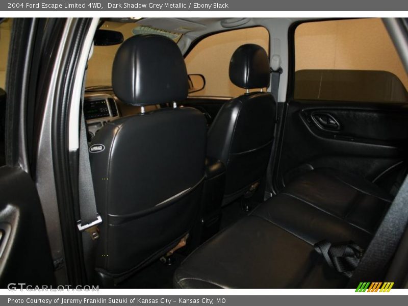 Dark Shadow Grey Metallic / Ebony Black 2004 Ford Escape Limited 4WD