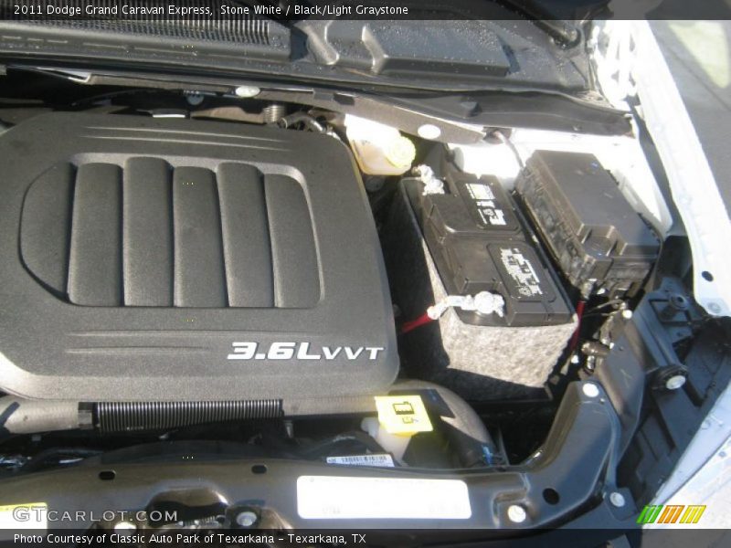  2011 Grand Caravan Express Engine - 3.6 Liter DOHC 24-Valve VVT Pentastar V6