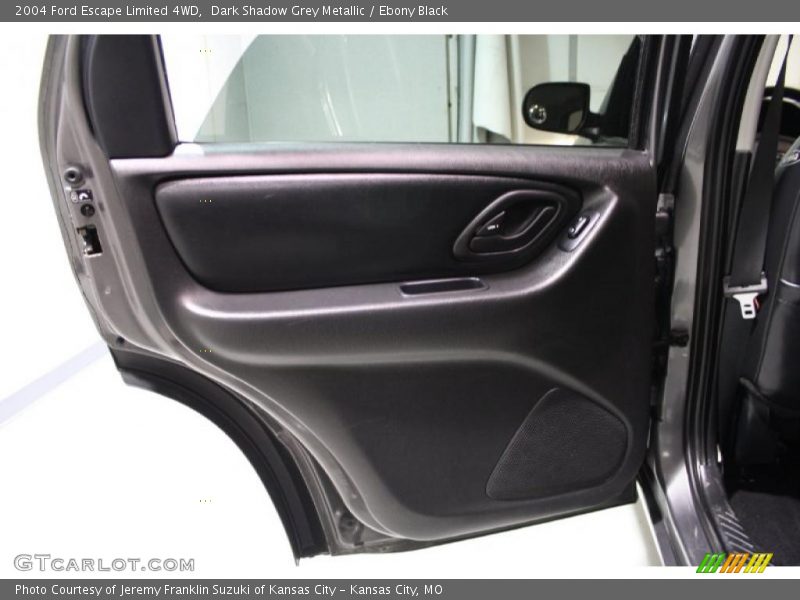 Dark Shadow Grey Metallic / Ebony Black 2004 Ford Escape Limited 4WD