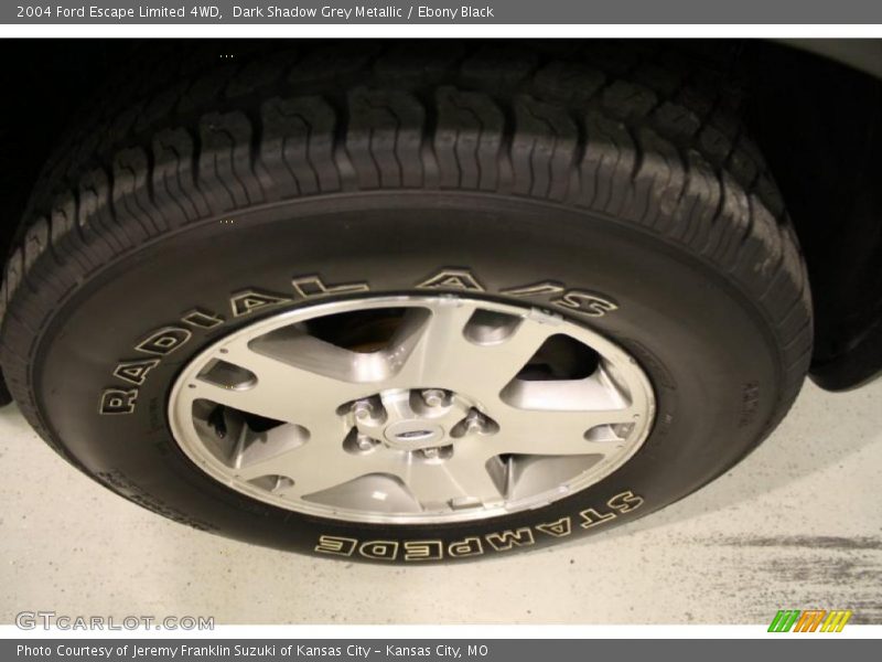 Dark Shadow Grey Metallic / Ebony Black 2004 Ford Escape Limited 4WD
