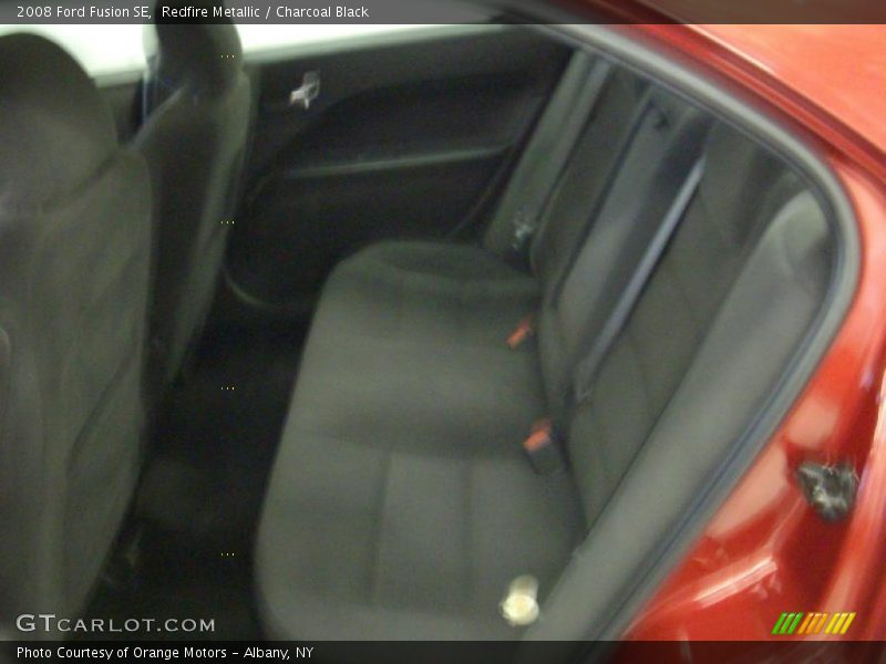 Redfire Metallic / Charcoal Black 2008 Ford Fusion SE