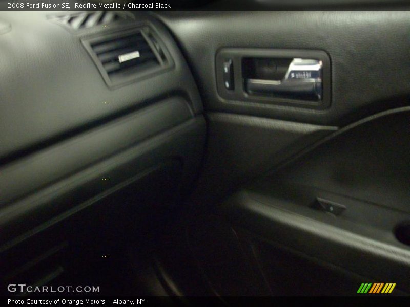 Redfire Metallic / Charcoal Black 2008 Ford Fusion SE