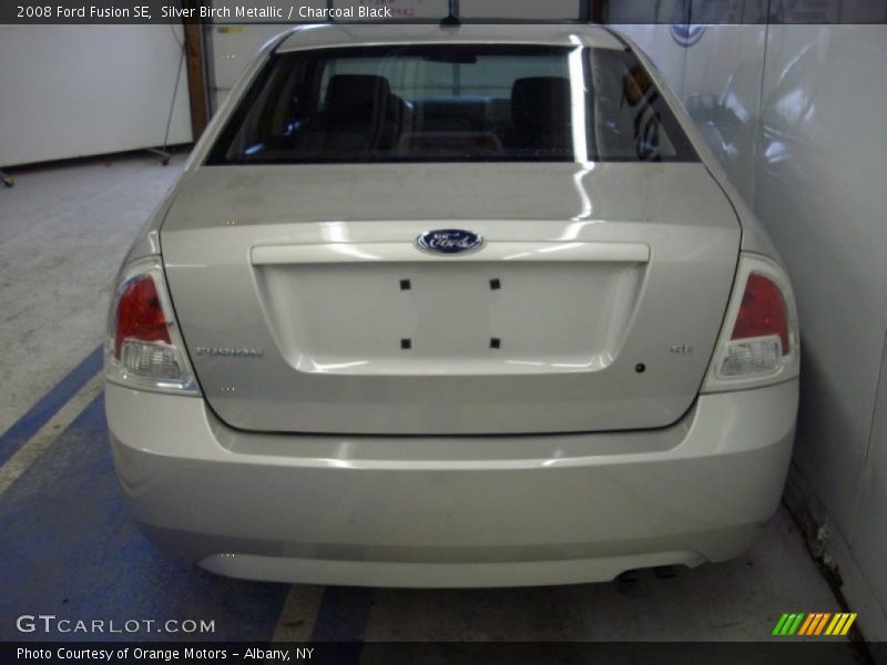 Silver Birch Metallic / Charcoal Black 2008 Ford Fusion SE