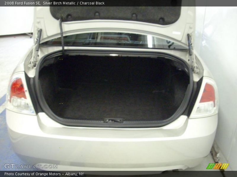 Silver Birch Metallic / Charcoal Black 2008 Ford Fusion SE
