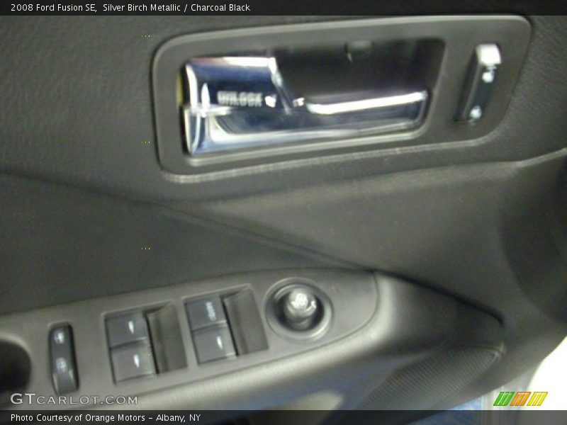 Silver Birch Metallic / Charcoal Black 2008 Ford Fusion SE