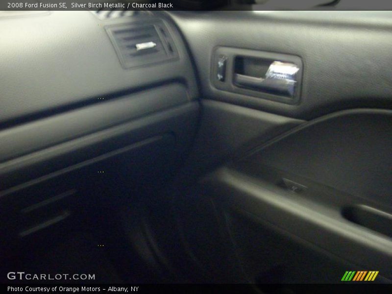 Silver Birch Metallic / Charcoal Black 2008 Ford Fusion SE