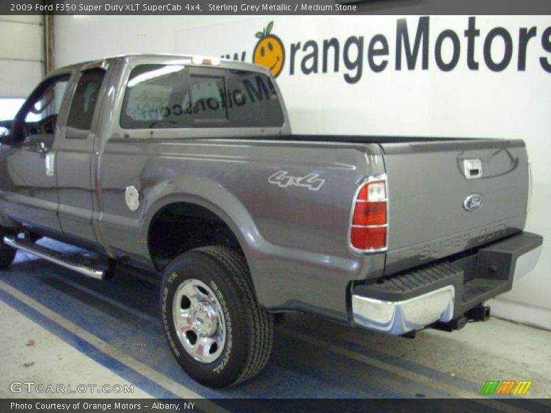 Sterling Grey Metallic / Medium Stone 2009 Ford F350 Super Duty XLT SuperCab 4x4