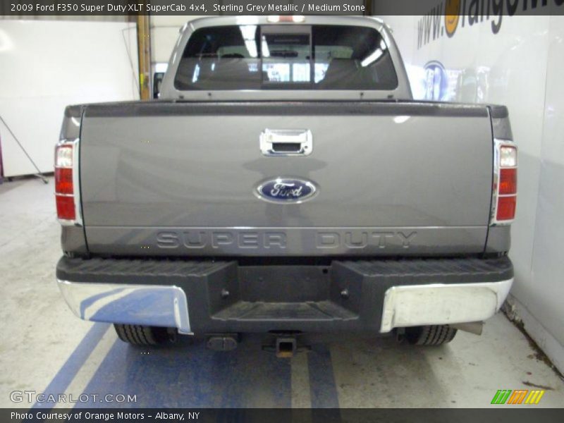 Sterling Grey Metallic / Medium Stone 2009 Ford F350 Super Duty XLT SuperCab 4x4
