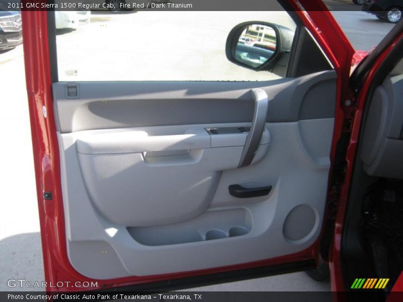 Fire Red / Dark Titanium 2011 GMC Sierra 1500 Regular Cab