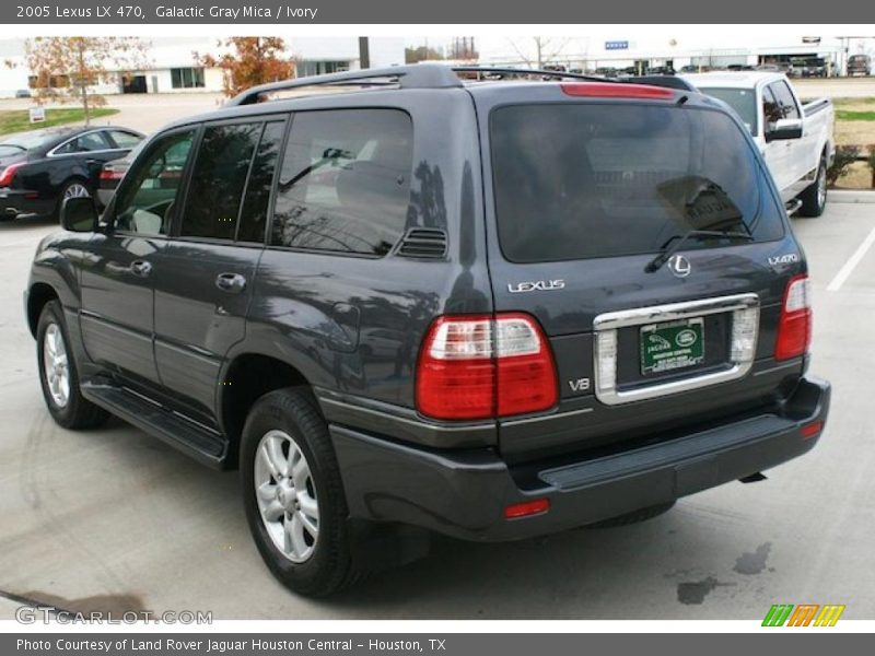 Galactic Gray Mica / Ivory 2005 Lexus LX 470