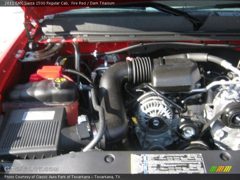  2011 Sierra 1500 Regular Cab Engine - 4.3 Liter OHV 12-Valve Vortec V6