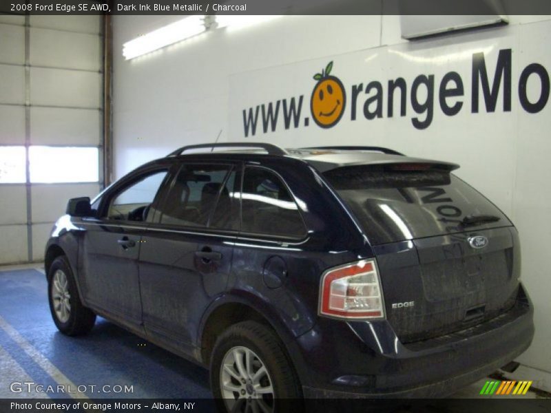 Dark Ink Blue Metallic / Charcoal 2008 Ford Edge SE AWD