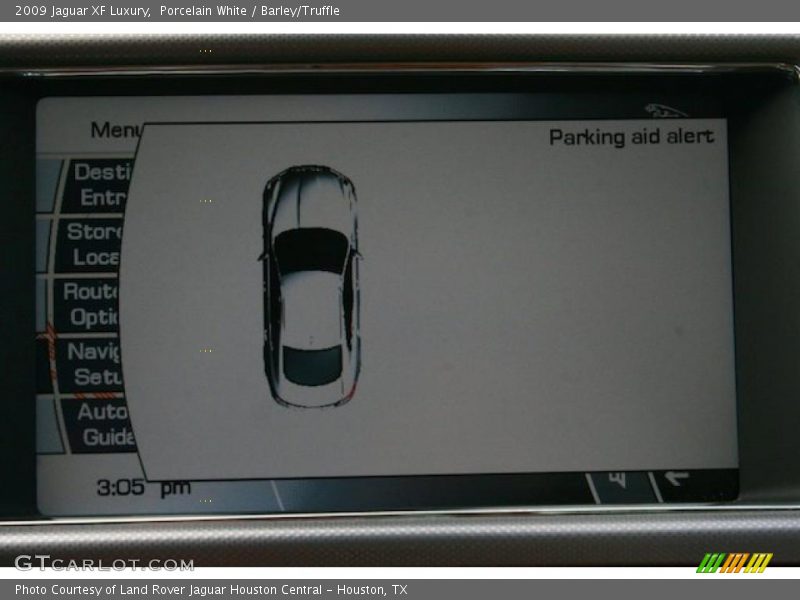 Porcelain White / Barley/Truffle 2009 Jaguar XF Luxury