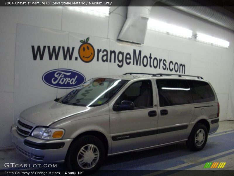 Silverstone Metallic / Medium Gray 2004 Chevrolet Venture LS