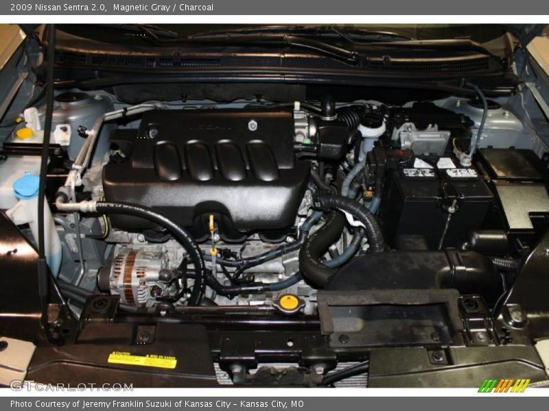 Magnetic Gray / Charcoal 2009 Nissan Sentra 2.0