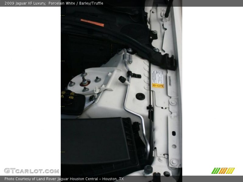 Porcelain White / Barley/Truffle 2009 Jaguar XF Luxury